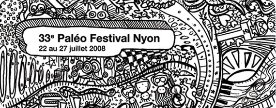 L’affiche 2008 du Paléo