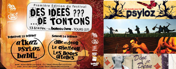 Les Idées de Tonton animent le bateau Ivre