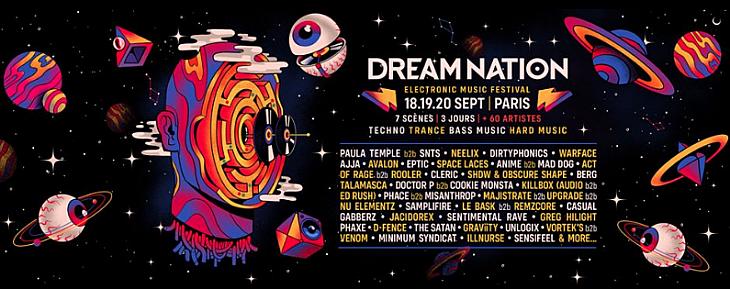 Dream Nation se donne pour mission de r&eacute;unir, faire danser et r&ecirc;ver des milliers de festivaliers !